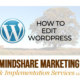 how to edit wordpress