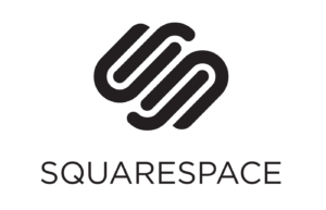 Squarespace logo black and white