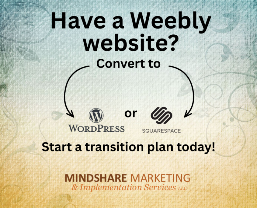 Weebly website conversion Weebly website conversion image